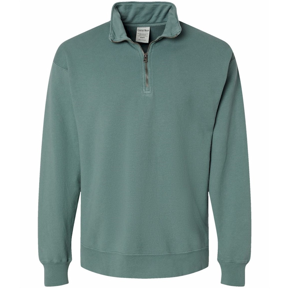 Hanes ComfortWash Garment-Dyed 1/4-Zip Sweatshirt